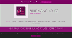 Desktop Screenshot of bulleblancrouge.com