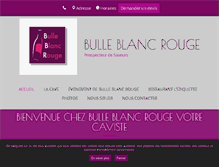 Tablet Screenshot of bulleblancrouge.com